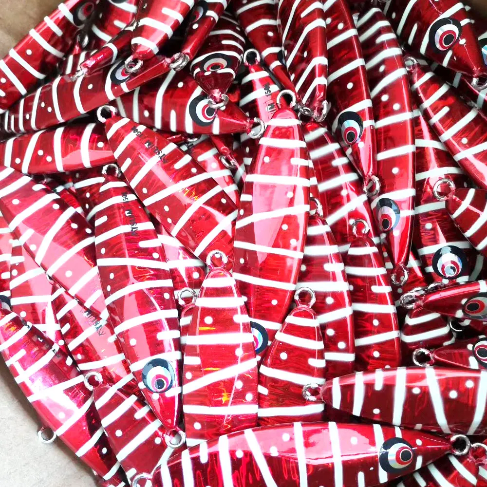 Как медленный шаг джиг металлические приманки приманка Светящиеся крючки