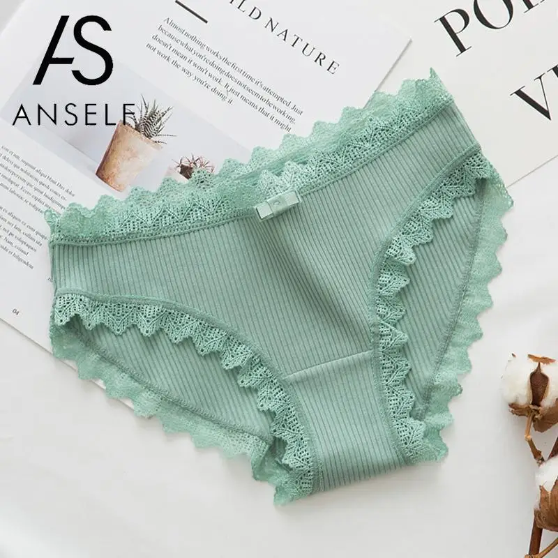 Сексуальные женские кружевные трусики трусы дышащие хлопчатобумажная ткань