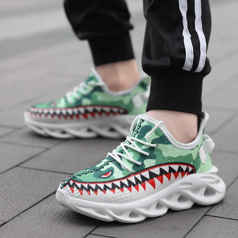 Кроссовки детские дышащие на мягкой нескользящей подошве осень 2020|Беговая обувь|