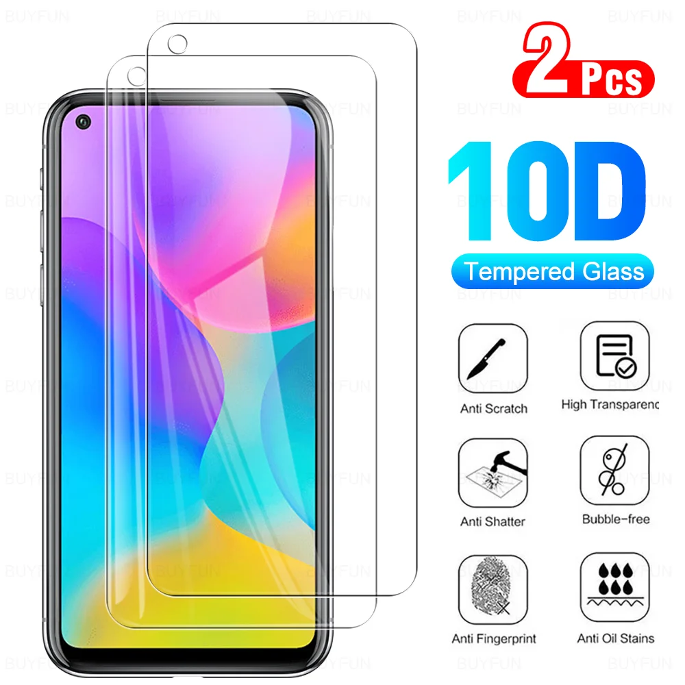 

2 шт взрывозащищенное Закаленное стекло для Huawei Honor Play 3 4T Защита экрана для Huawei Защитная пленка для сотового телефона на Play3