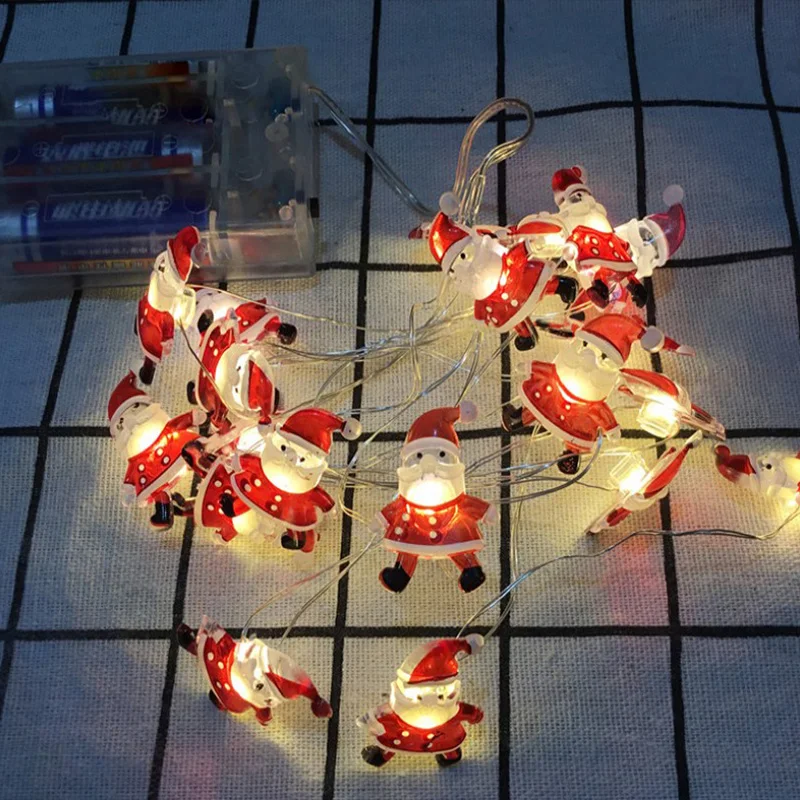 Рождественские украшения олень снежинка Рождественская елка медная проволока