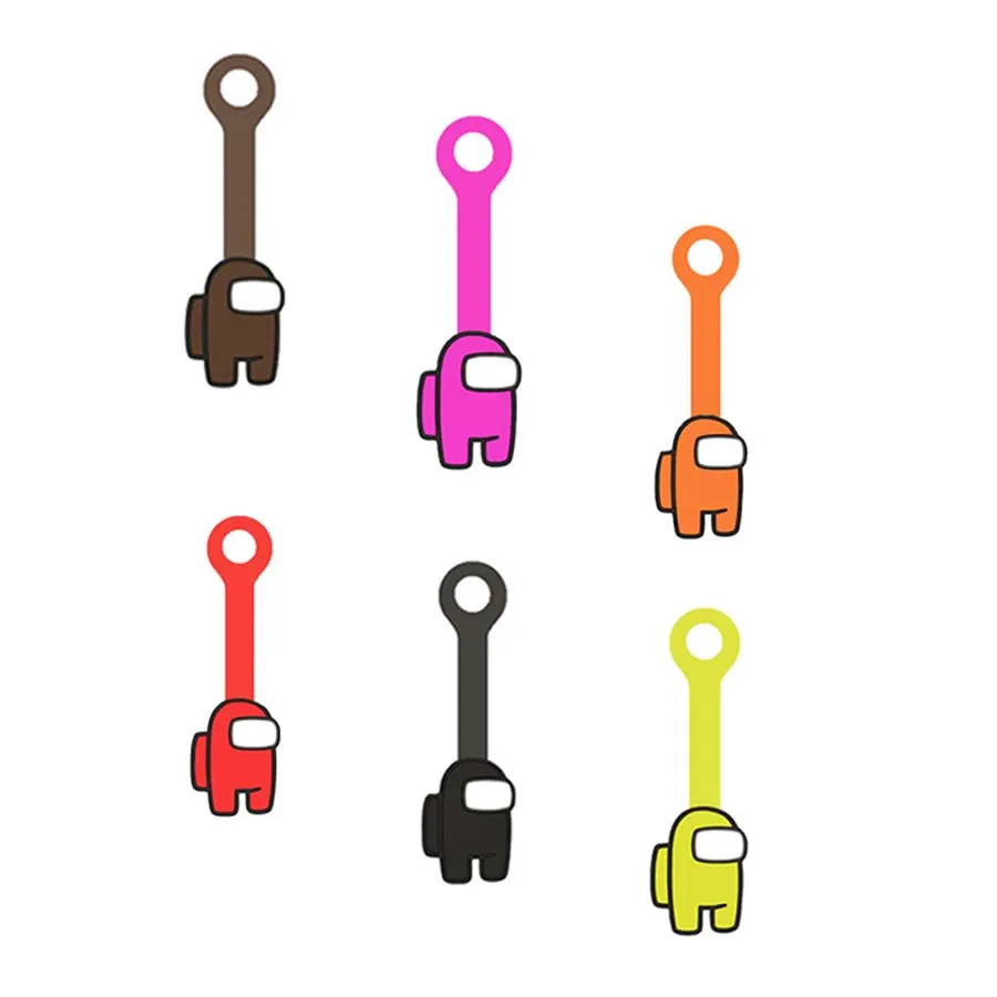 10 шт скрепыши 3 Among us игрушки случайный Случайным образом из 2 Магнита коллекция |