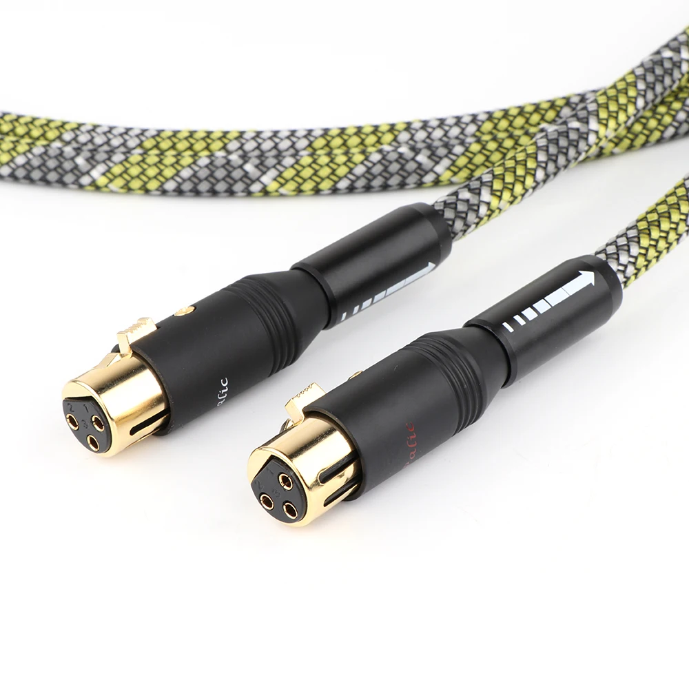 Hi-Fi XLR сбалансированный кабель Hi-End 3 Pin 2 Male to Female Аудио 1 м 5 | Электроника