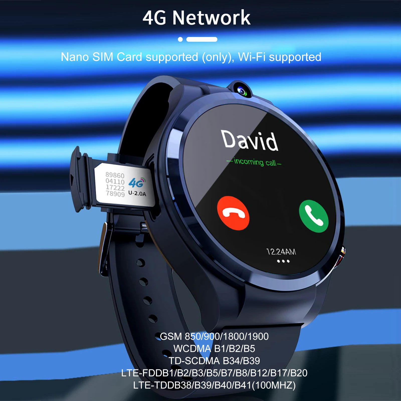 Смарт часы LOKMAT Apple Watch 4 Android 10 7 Wi Fi двойная камера|Смарт-часы| |