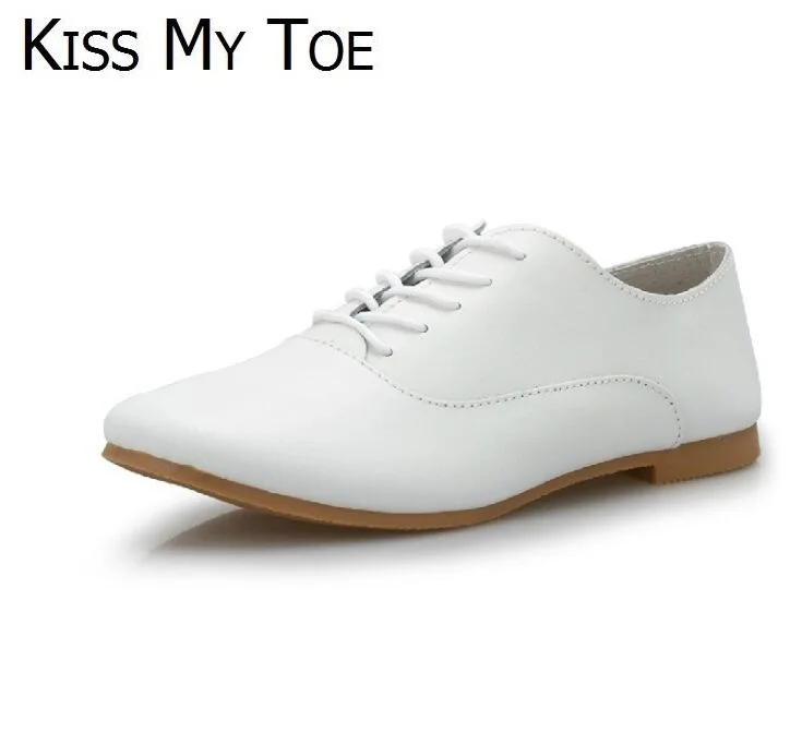 Модные 2020 Весенние Простые повседневные дышащие туфли из натуральной кожи для