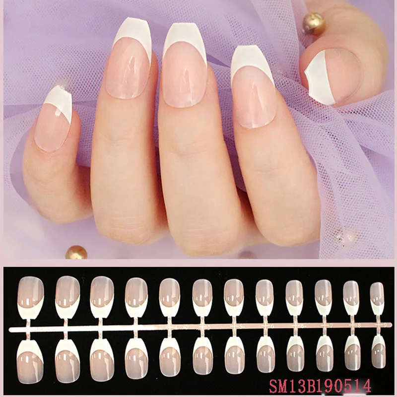 Горячая распродажа 24 шт./компл. накладные ногти Топы отделка Летняя Вечеринка