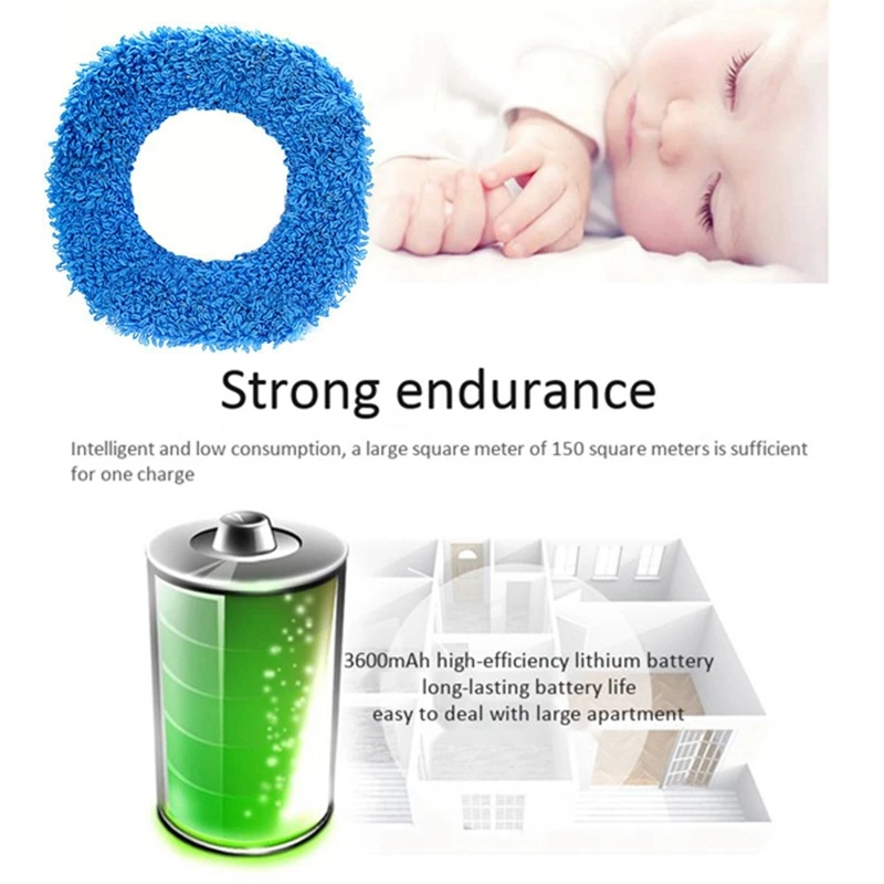 

Disposable Mop,Washable Durable Replacement Microfiber Pads Dust Push Mop Cloth for Dry and Wet Vacuum Cleaner