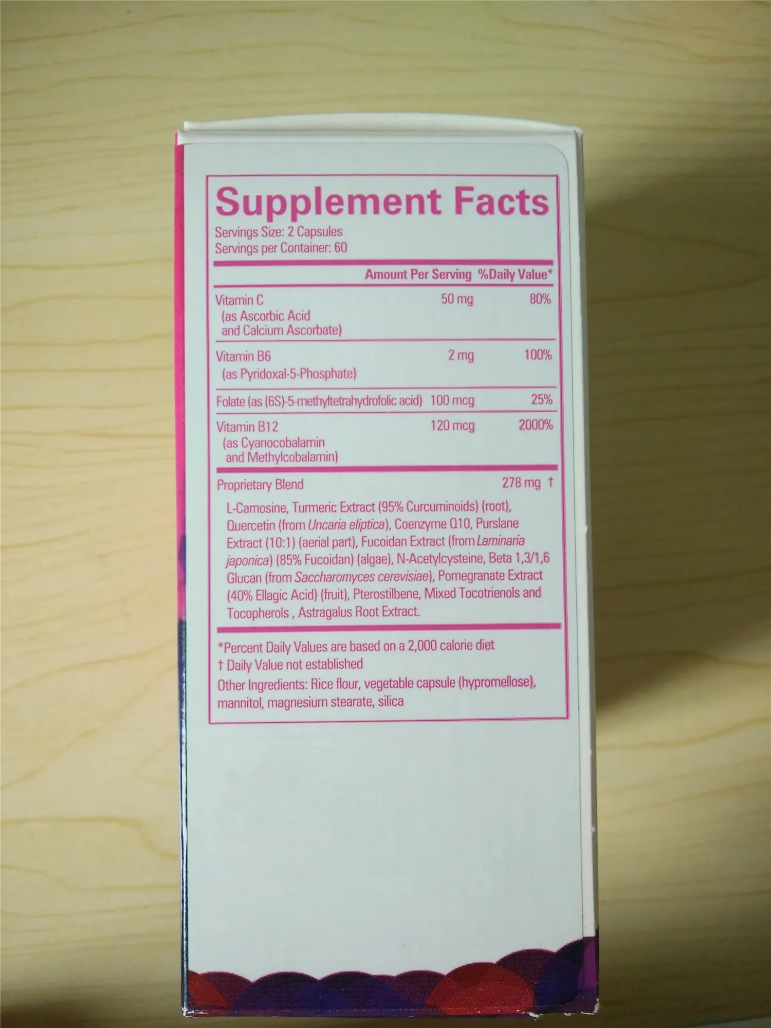 

120 caps Cell telomerase can prolong cell aging, enhance immunity and healthy vitality, antioxidants