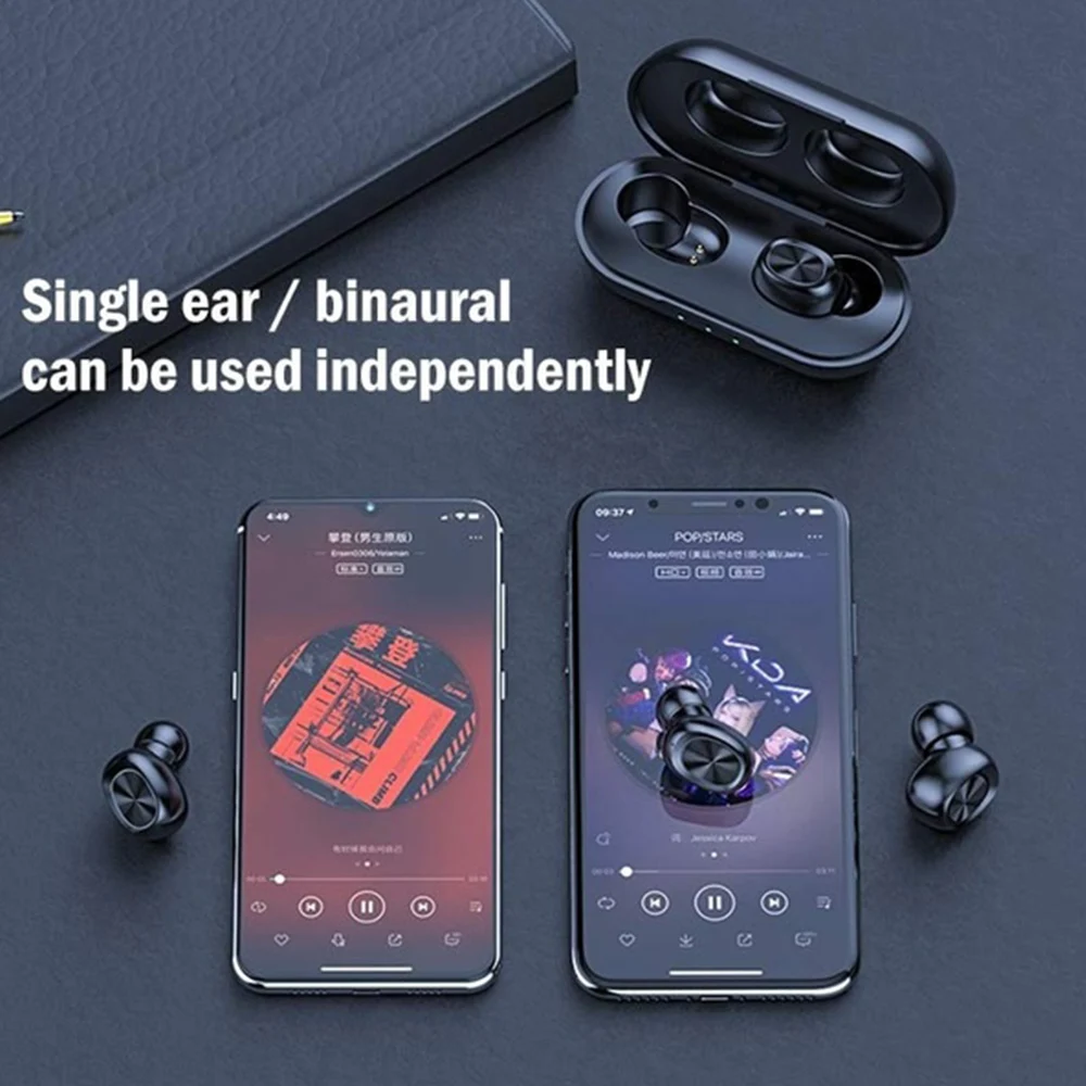 HIFI 9D Bluetooth 5,0 наушники беспроводные наушники fone PK S11 F9 TWS наушники гарнитуры с внешним аккумулятором для смартфонов