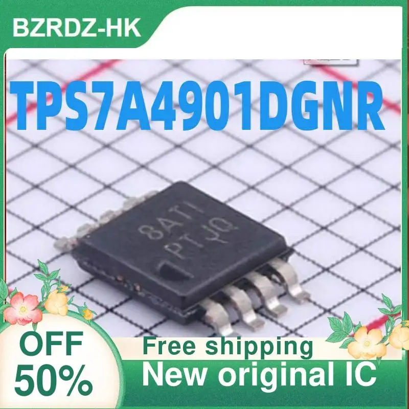 

2-10PCS/lot TPS7A4901 TPS7A4901DGNR PTJQ MSOP8 New original IC