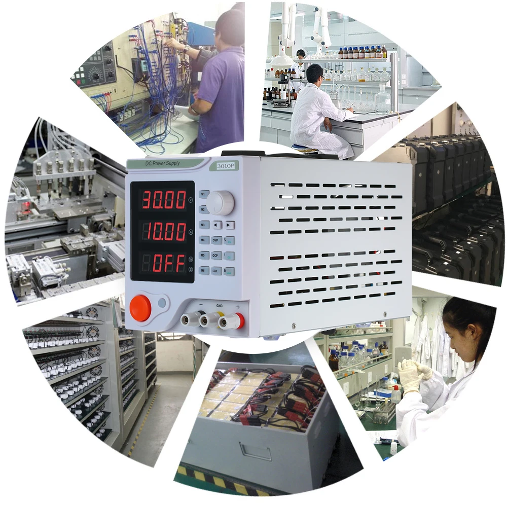 Новый 30V 10A светодиодный Дисплей Регулируемый Импульсный Напряжение