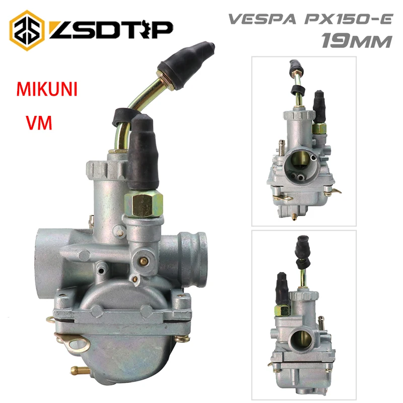 Карбюратор для мотоцикла ZSDTRP Mikuni VM VM16 19 мм карбюратор Vespa PX150 PX 150 E универсальный