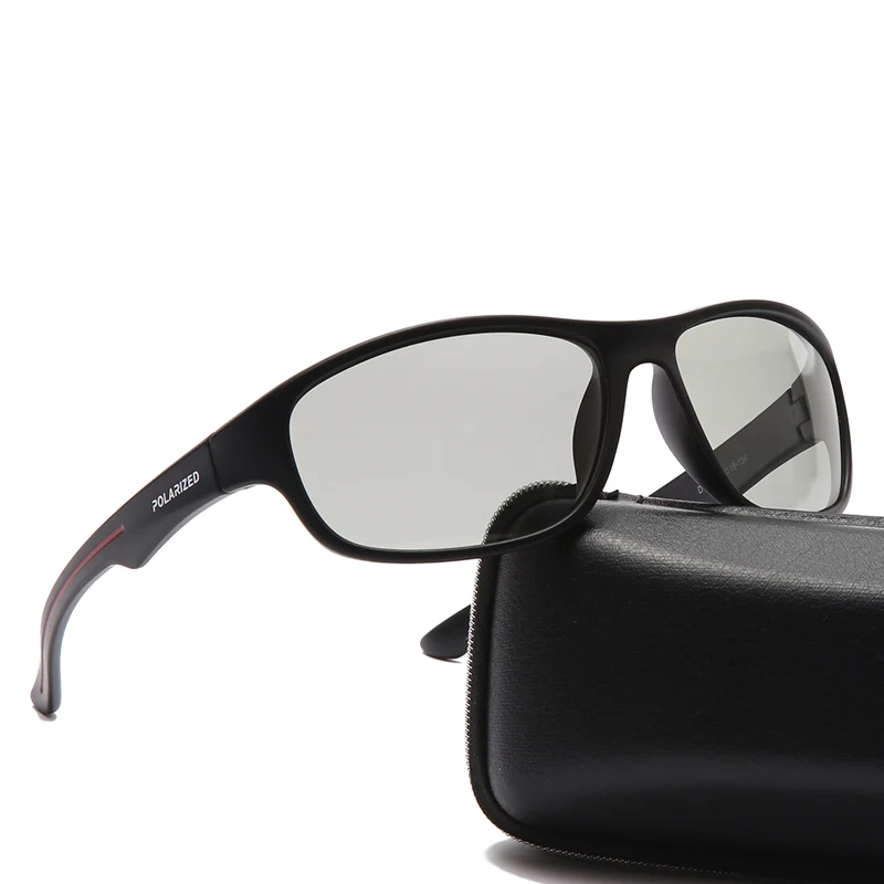 

Polarized Square Sunglasses Fo Men Fashion Driving Photochromic Retro Shade for Women Classic Brand Designer Decorative Eyewear
