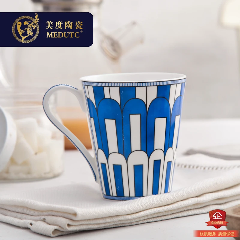 Фарфоровая кофейная кружка чайная чашка из костяного фарфора дизайн лошадей