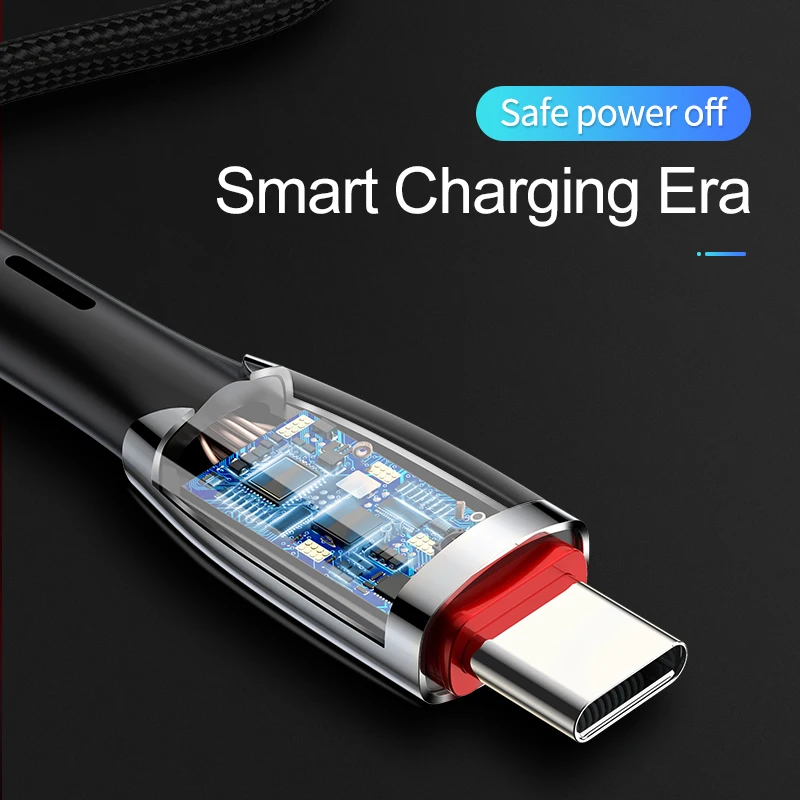 Joyroom 5A usb type-C кабель для быстрой зарядки типа C Быстрая зарядка usb кабель для светодиодного зарядного устройства для Xiaomi samsung зарядный кабель для передачи данных