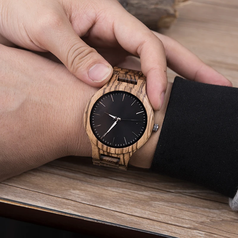 

DODO DEER Wholesale Wrist Watch Menчасы мужск Luxury Relogio Masculino Military Wood Zebra Man's Wristwatch Quartz relojes para
