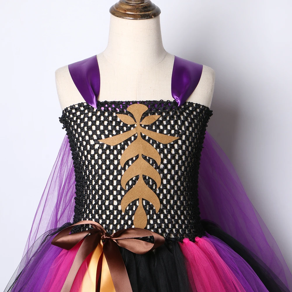 Платье-пачка принцессы для девочек карнавальный костюм Снежной королевы