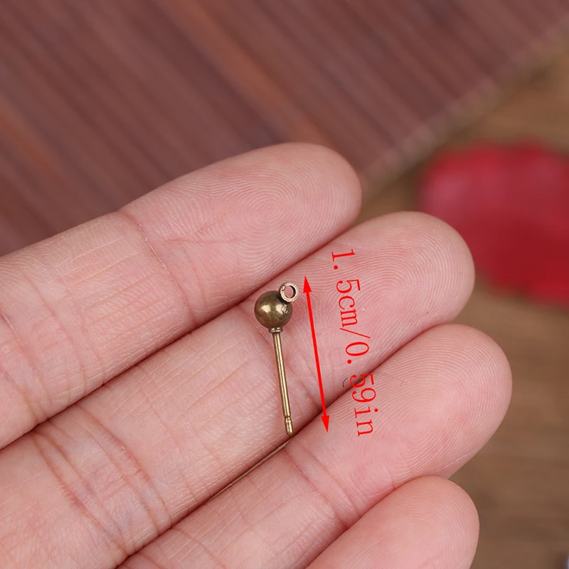 

20PCs /set Earring Post Pin Jewelry Accessories DIY Women Earrings Jewelry Making