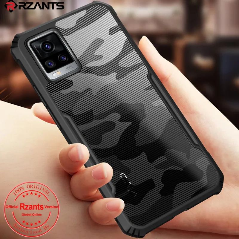 

Rzants For VIVO V19 V21 VIVO V20 VIVO V20 Pro V20 SE Case [Camouflage Beetle] Shockproof Slim Crystal Clear Cover funda Casing