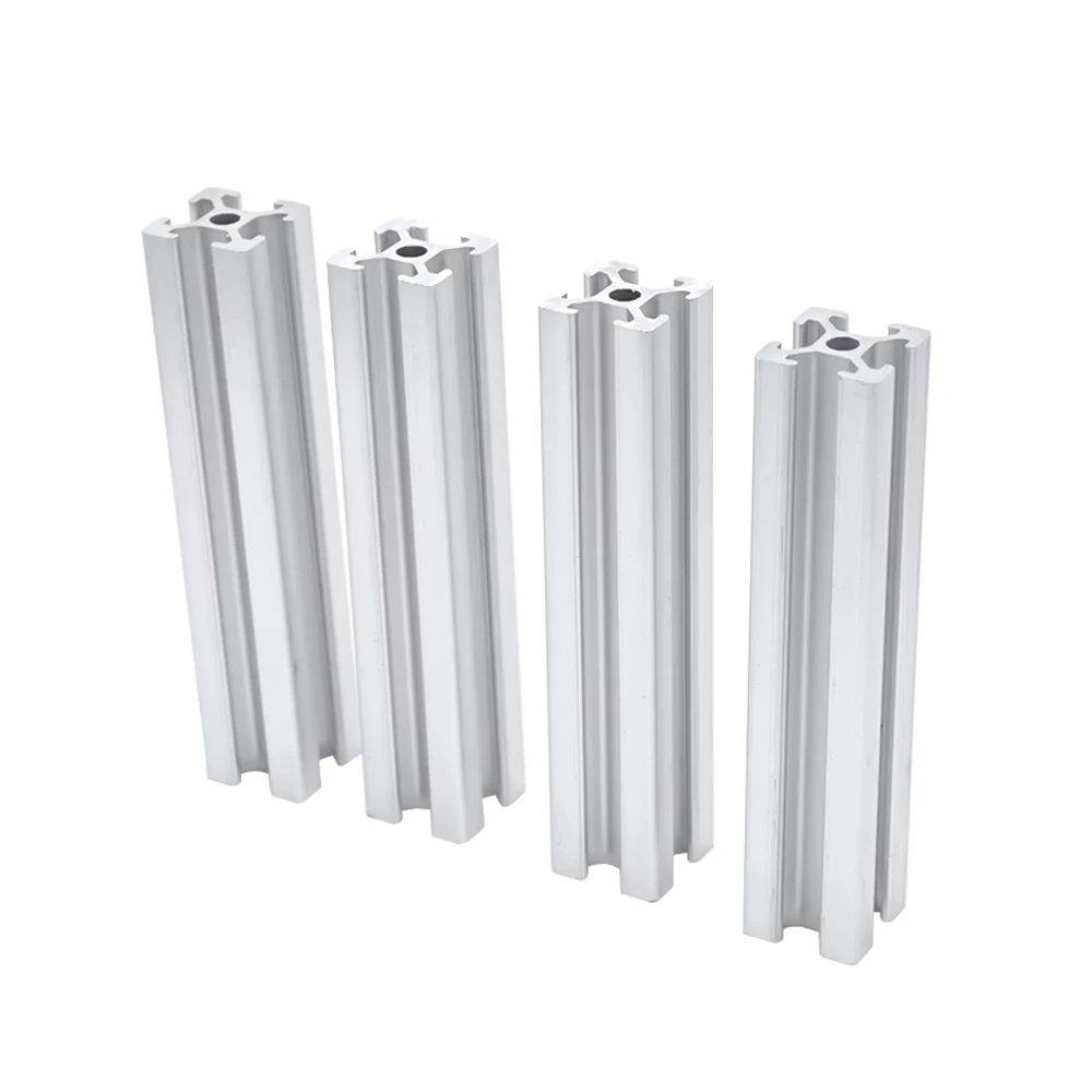 4pcs CNC aluminum profile 2020 Extrusion EU standard 3D Printer Parts Anodized Aluminum Profile 100mm 200 300 400 500 600 800mm |