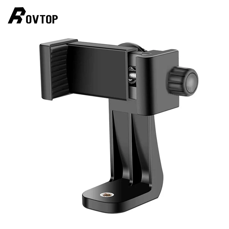 Универсальный штатив-адаптер Rovtop для смартфона, держатель для сотового телефона, адаптер с горячим башмаком для Iphone, samsung, регулируемый зажим