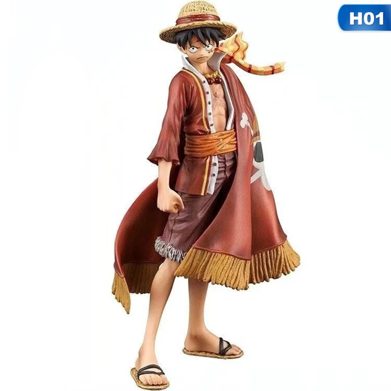 

Anime 15th Anniversary DXF Group Luffy PVC Action Figure Collectible Model Toy For Kids