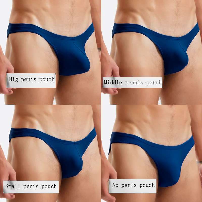 WD285 Сексуальные темно-синие мужские купальники бикини Новинка 2021 облегающие