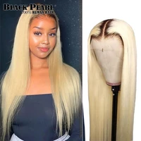 1b613 honey blonde bob wig straight lace wig peruvian human hair lace front human hair wigs with transparent lace pre plucked