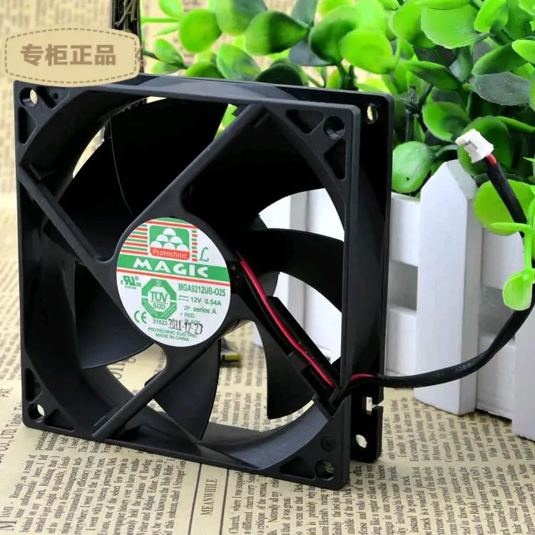 

Оригинал-для Yongli MGA9212UB-O2 5 9025 12V 0.54A секундный проводной охлаждающий вентилятор