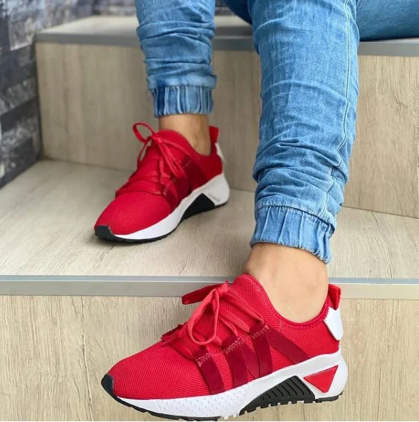 

2021 Women Shoes Female Sneakers Casual Sports Shoes New Fashion Breathable Korea Style Casual Mesh Tenis Masculino Shoes