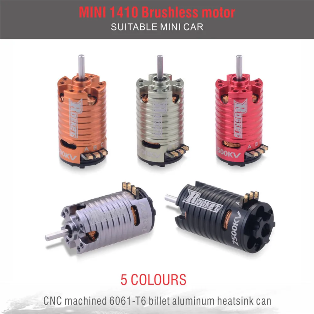 

Professional 2500KV 3500KV 5500KV 7500KV 9500KV Brushless Motor with 18A ESC for 1/24 1/22 1/30 Mini-Z RC Car Accessories
