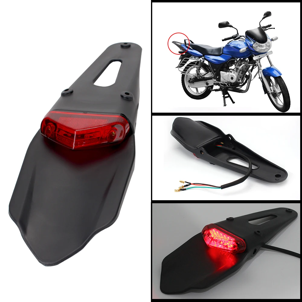 

Задний стоп-сигнал заднего крыла 12 В для мотоцикла XR250 XR400 XR650 WR250F WR450F CRF250X CRF450X CRF