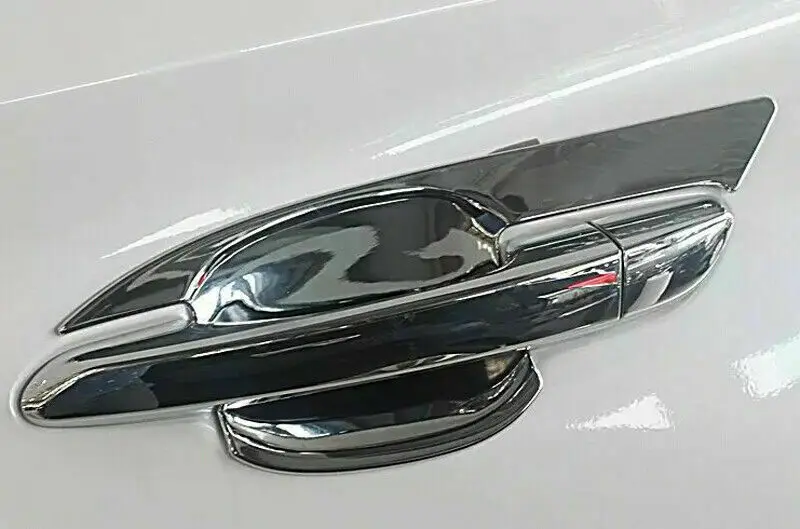 

For Hyundai Tucson 2016 - 2019 2020 Chrome Side Door Handle Bowl Cover Trim 4pcs