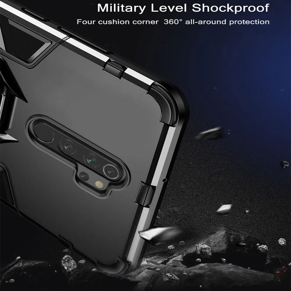 Чехол для Xiaomi Redmi Note 8 Pro 8T 8A 7A K30 K20 роскошный противоударный бронированный чехол 7 6