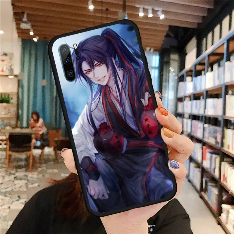 

Mo Dao Zu Shi Phone Case For Huawei honor Mate P 9 10 20 30 40 Pro 10i 7 8 a x Lite nova 5t Soft Silicone Shell Cover Funda