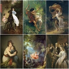 2021 модные классические всемирно известные картины, постер с персонажами, ресторан, комната, офис, настенная живопись, холст, картина, модная картина