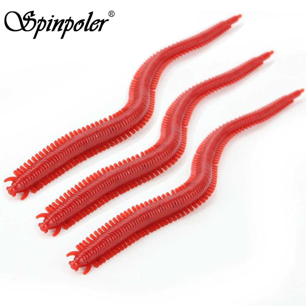 Spinpoler длиный мягкий пластмассовый для доставки прикорма и оснастки каблук 15 см