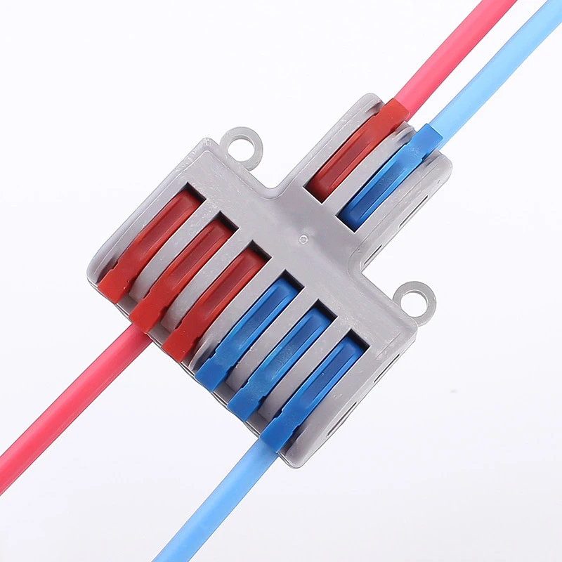 5 шт./лот SPL-62 Мини Быстрый разъем провода Универсальный проводка кабеля Разъем