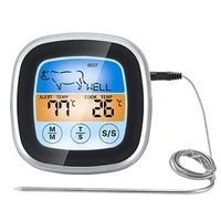 digital meat kitchen thermometer stainless waterproof meat temperature probe oven cooking bbq temperature meter