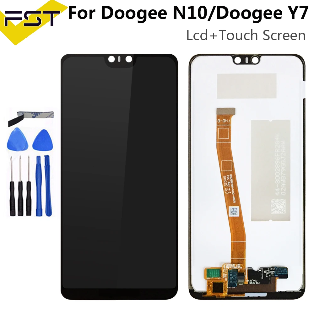 100% протестированный ЖК-экран для Doogee Y7 ЖК-дисплей с сенсорным экраном полная
