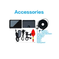 3RDEYE HD 1080P Fishing Camera Video Fish Finder Underwater Ice Fishfinder 12pcs Infrared LED With 7 Inch Monitor Kit 15m Cable