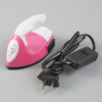 mini heat press machine portable travel iron mini electric iron for crafting clothes sewing vinyl projects quick heating