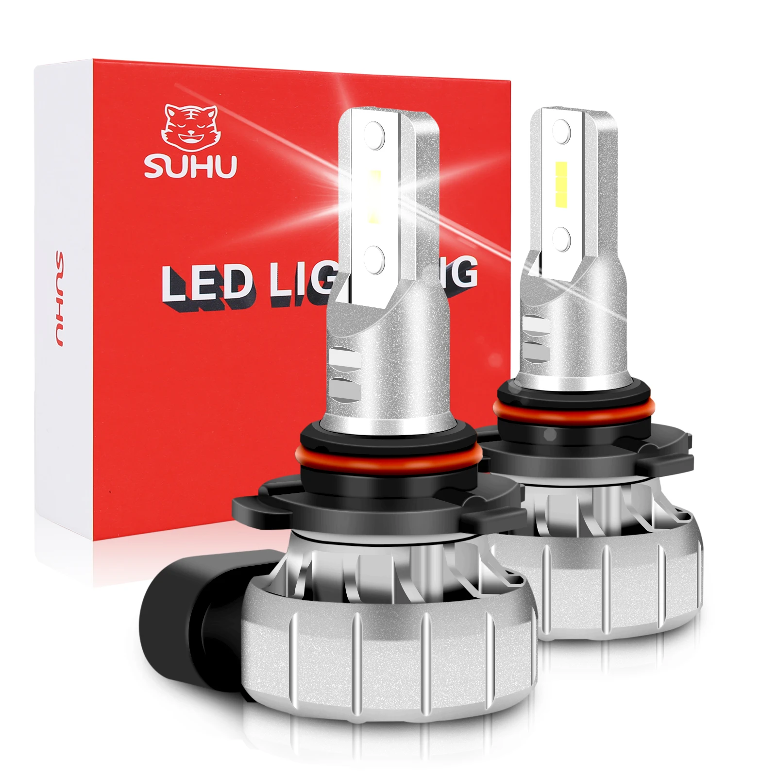 

SUHU 2 шт. H10 светодиодный светильник лампы s 6000K 5000LM 12 Вт Высокая мощность 300% яркий противотуманный свет CSP чипы замена для автомобильных аксесс...