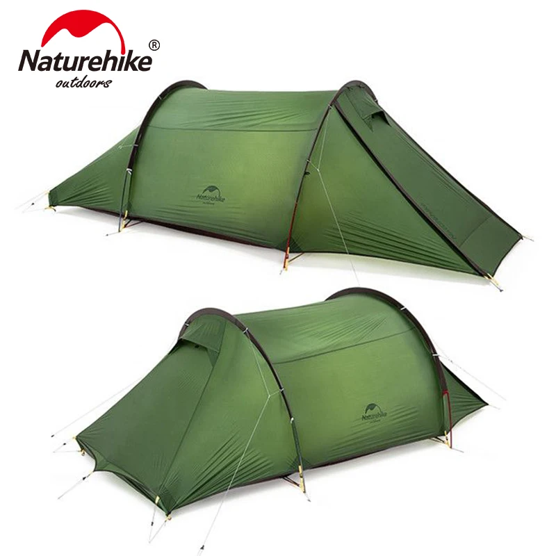 

Naturehike Cloud Tunnel Tent 2 Person Camping Outdoor Waterproof Wind-proof Hiking Tent For Four Seasons NH20ZP006