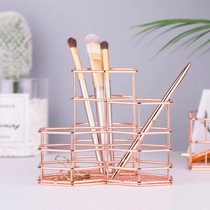 

1PC Pen Holder Hexagonal Pencil Makeup Brush Pen Cosmetic Storage Rack
