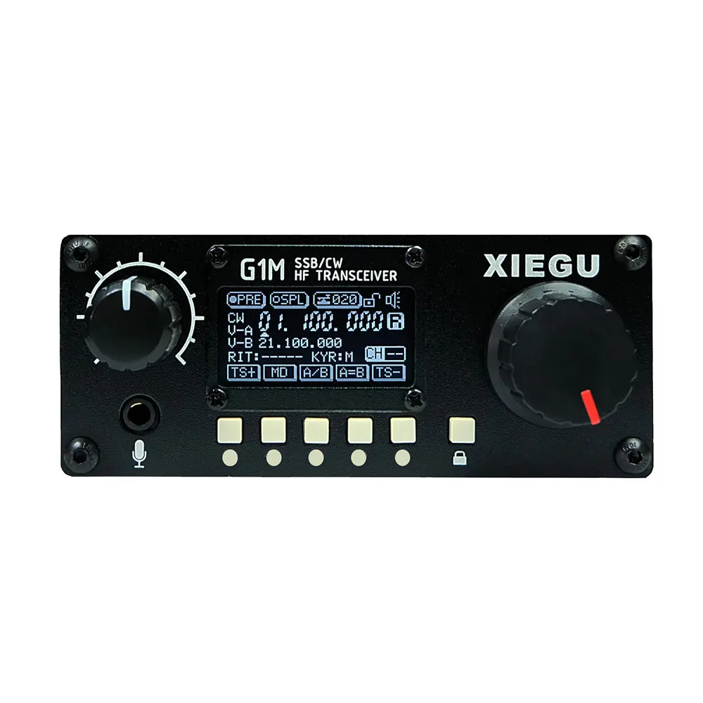 

Xiegu G1m Hf Transceiver 0.5-30mhz QRP SDR SSB/CW/AM Cheap Ham Radio HF Multibanda Transceiver