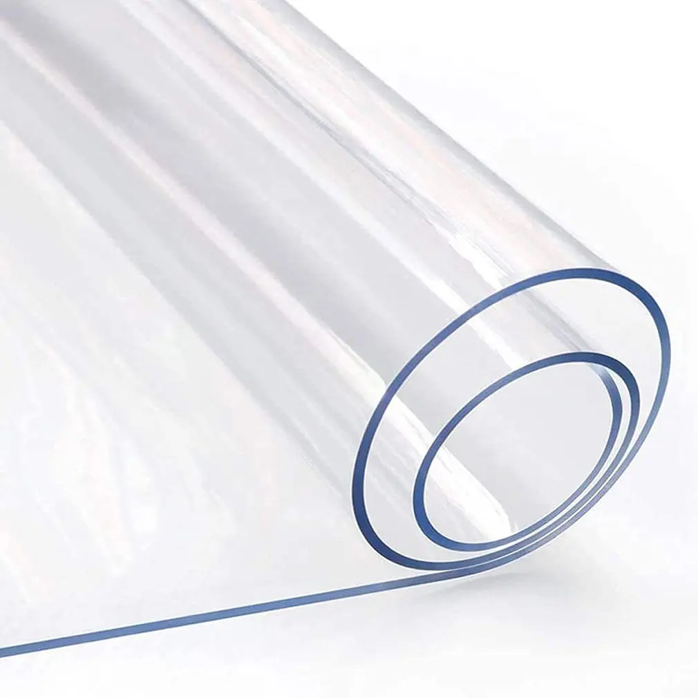PVC Transparent Chair Pad Waterproof Anti-Slip Home Kitchen Floor Refrigerator Coffee Table Protective | Дом и сад