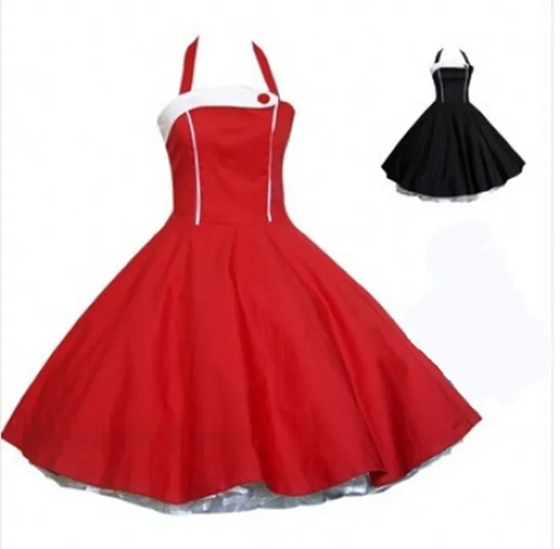 Женское платье с драпировкой качели винтажное в стиле ретро 50 х годов