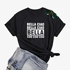 Женская хлопковая Футболка с круглым вырезом, с коротким рукавом