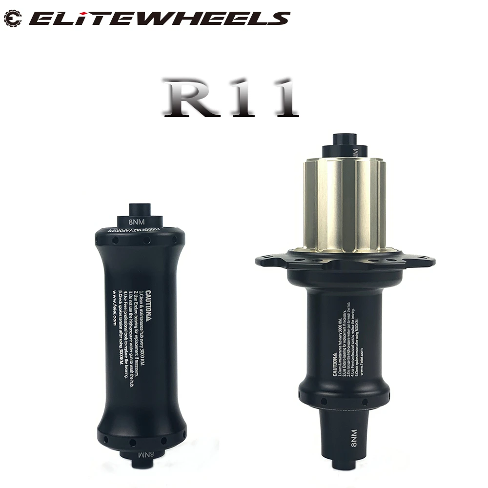 

ELITEWHEELS R11 Road Bike Hub Front QR100mm Rear QR130mm 18-21Holes (2;1) shiman0 Freebody For Road Bike Wheelset Racing